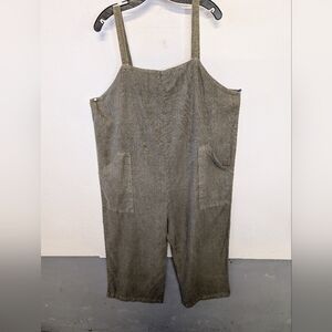 Universal Thread Olive Green Baggy Oversized Overalls XXL